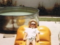 Me sunbathing